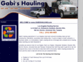 gabishauling.com