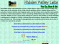 hiddenvalleylake.com