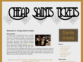 cheapsaintstickets.com