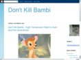 dontkillbambi.com