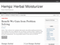 hempzherbalmoisturizer.net