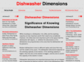 dishwasherdimensions.com