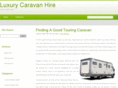 luxurycaravanhire.com