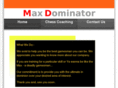 maxdominator.com