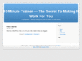 10minutetrainer.org