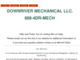 downrivermechanical.com