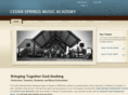 cedarspringsmusicacademy.com