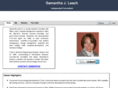 samanthajleach.com