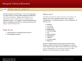 allegiantclinicalresearch.com