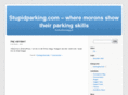 stupidparking.com