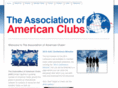 associationofamericanclubs.com
