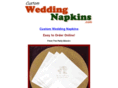 customweddingnapkins.com