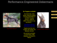 performanceengineereddobermans.com