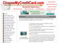 choosemycreditcard.com