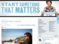 startsomethingthatmatters.com