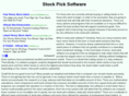 stockpicksoftware.net