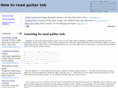 howtoreadguitartab.com