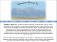 meadowsranchinc.com