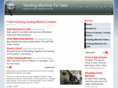 vendingmachineforsale.net
