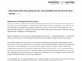 coachingfurthersuccess.com