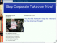 stopcorporatetakeover.com