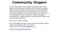 communitysongleaders.org