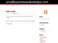 smallbusinesswebsitetips.com