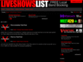 liveshowslist.com