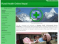 ruralhealthonlinenepal.com