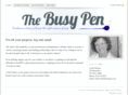 thebusypen.com