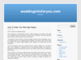 weddinginfoforyou.com