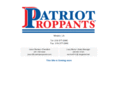 patriotproppants.com