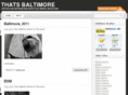thatsbaltimore.com