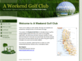 aweekendgolfclub.com