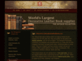 decorativeleatherbooks.com