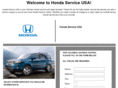 hondaserviceusa.com