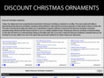 discountchristmasornaments.info
