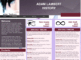 adamlambertglamhistory.com