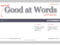 goodatwords.com