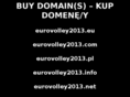 eurovolley2013.com