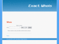 exactwhois.com