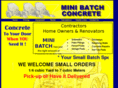 minibatchconcrete.com