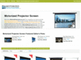 motorizedprojectorscreen.com