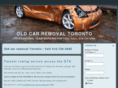 oldcarremovaltoronto.com
