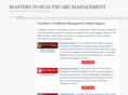 mastersinhealthcaremanagement.org