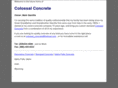 colossalconcrete.com