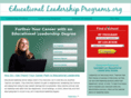 educationalleadershipprograms.org
