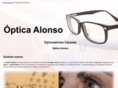 opticaalonso.com