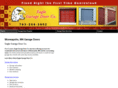 garagedoorrepairanoka.com
