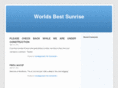 worldsbestsunrise.com